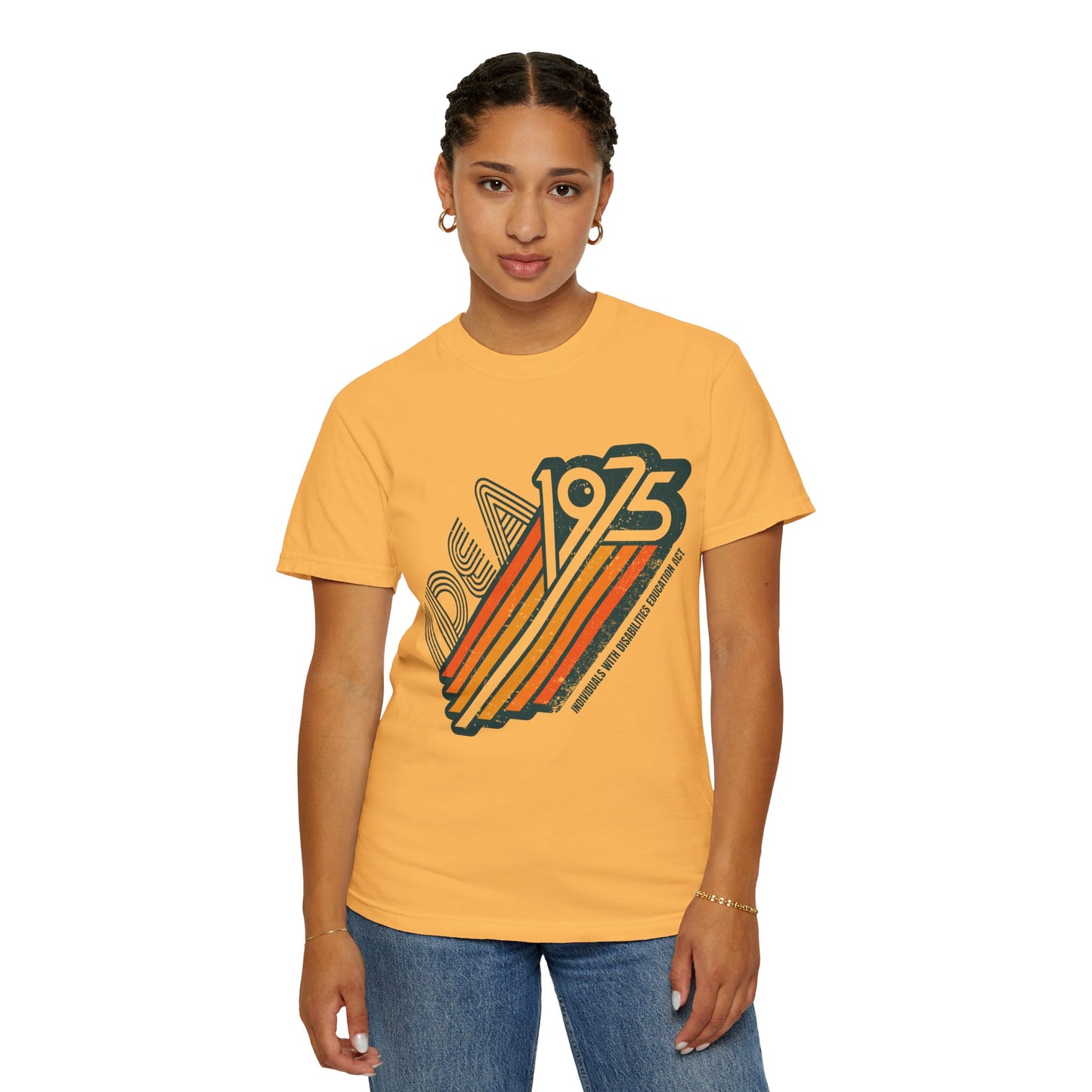 IDEA - 1975 - Individuals with Disabilities Education Act - Unisex Garment-Dyed T-shirt