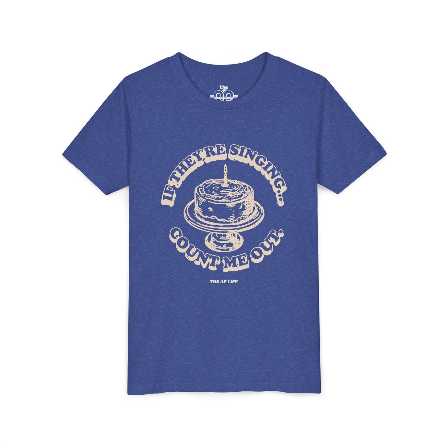 If They're Singing... Count Me Out - Unisex Youth Short Sleeve Tee