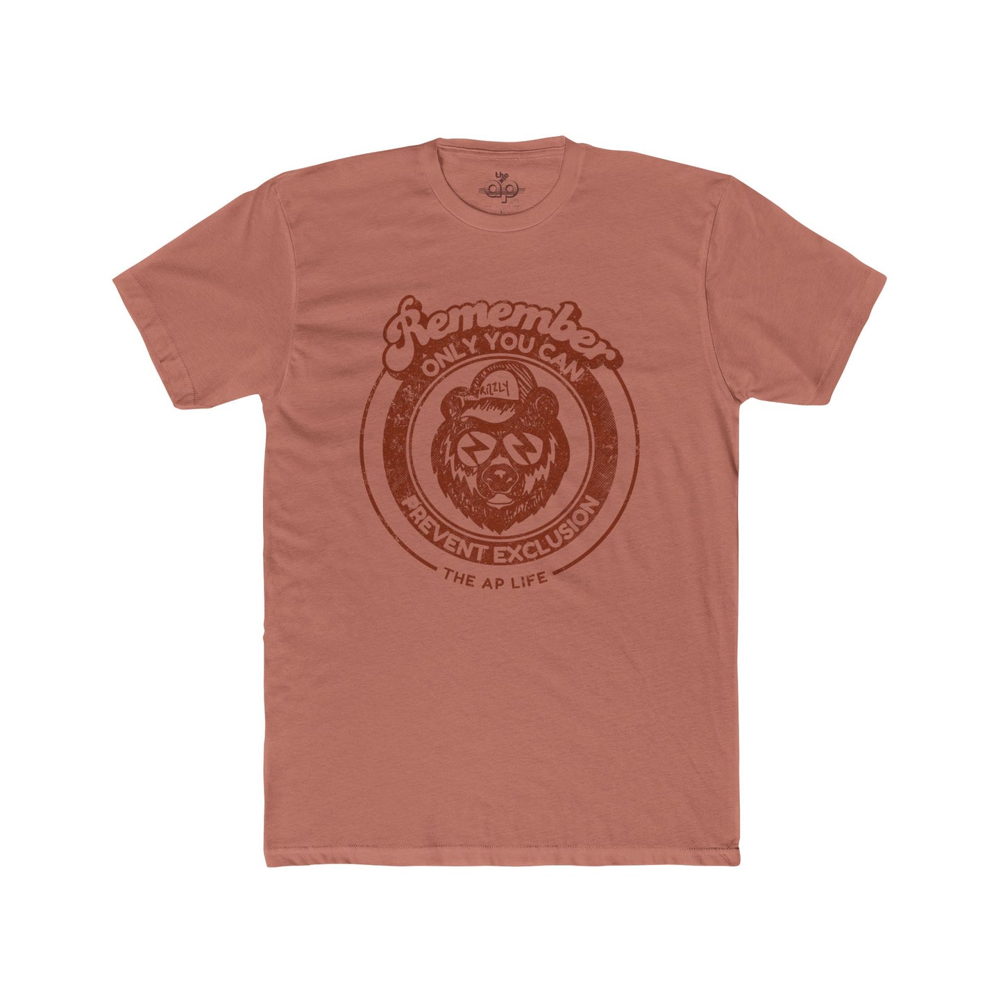 Remember, Only YOU Can Prevent Exclusion - Rizzly Bear Advocate - Adult Unisex Tee