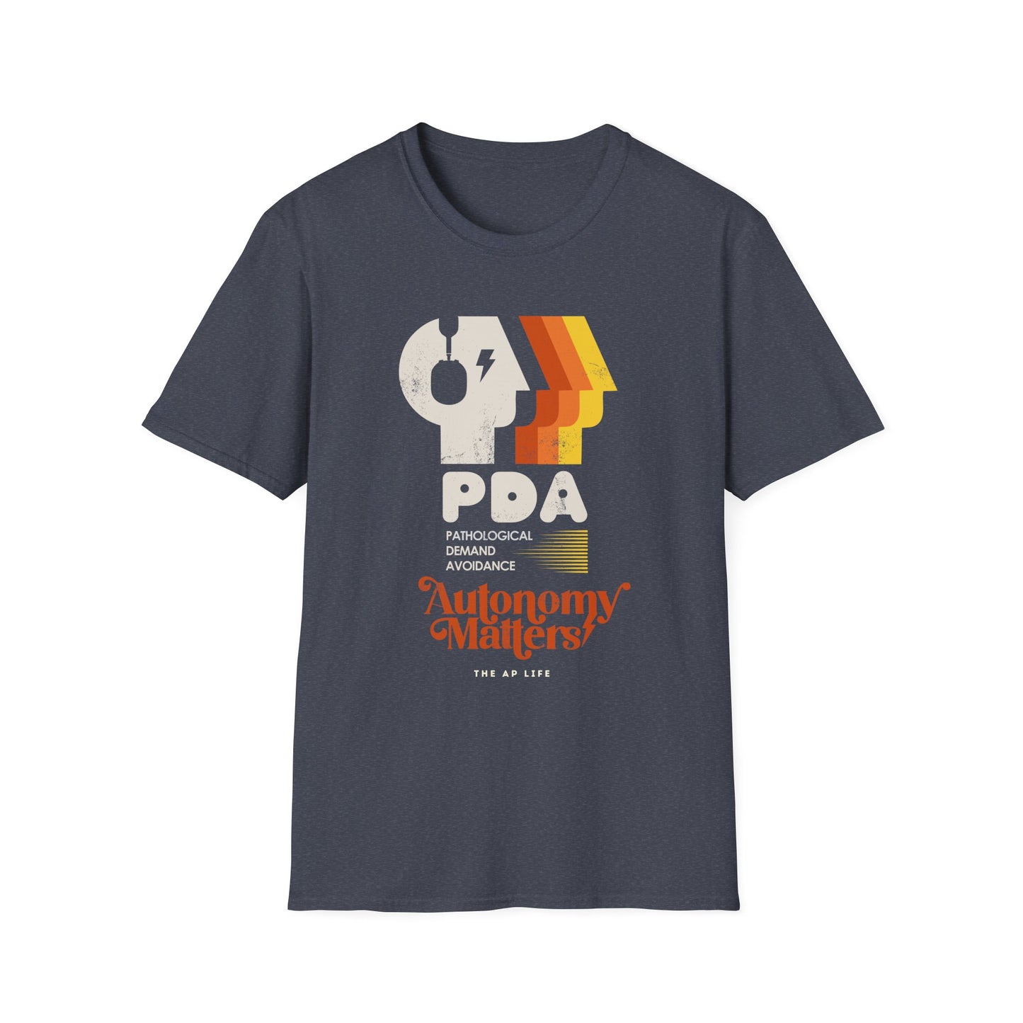 PDA - Pathological Demand Avoidance - Autonomy Matters - Unisex Softstyle T-Shirt