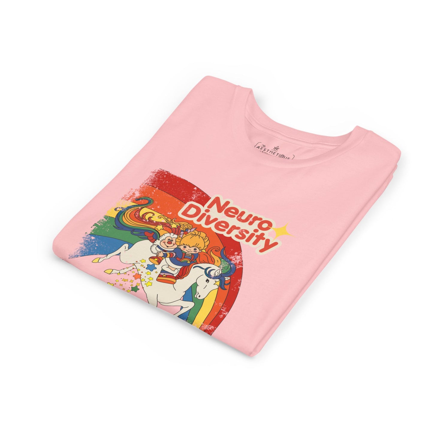 Neurodiversity Spreads Color to the Earth - Youth Unisex Short Sleeve Tee