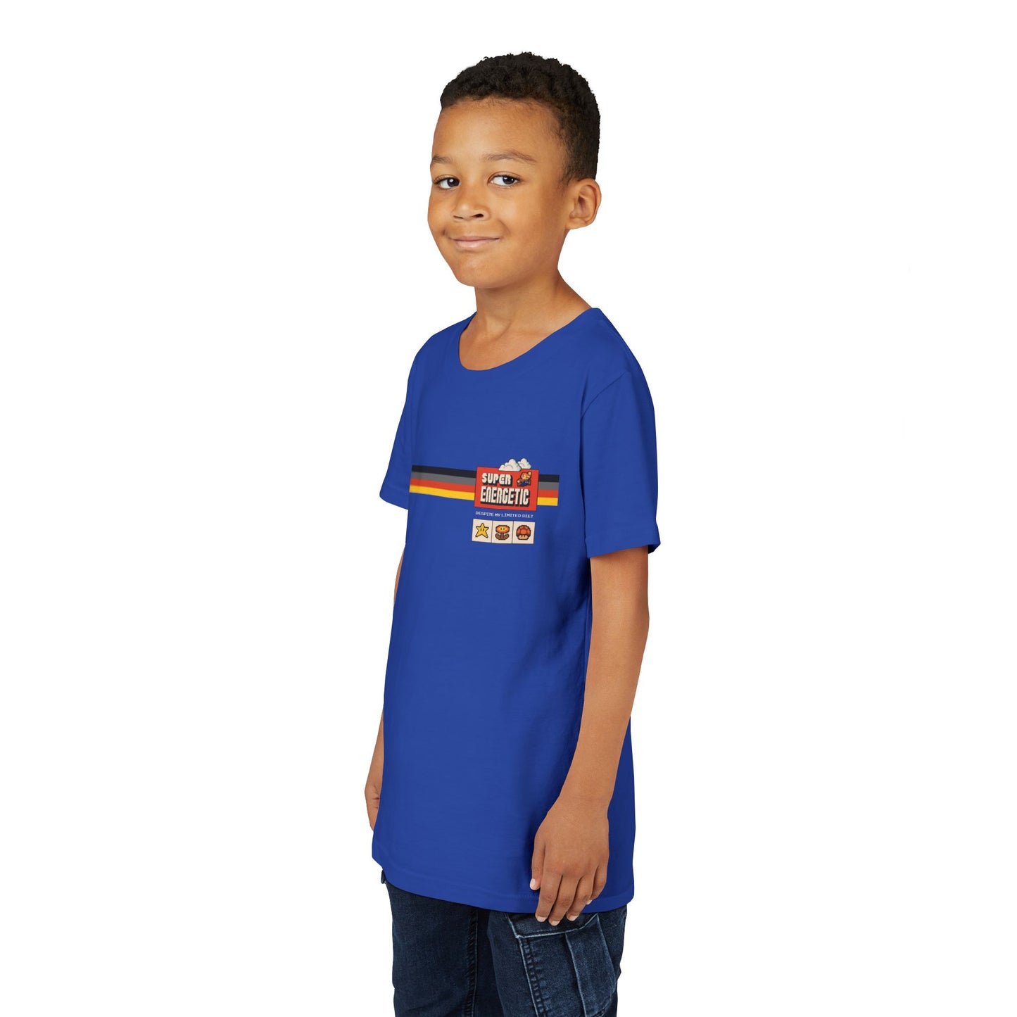 Super Energetic - Despite My Limited Diet - Youth Unisex Short Sleeve Tee