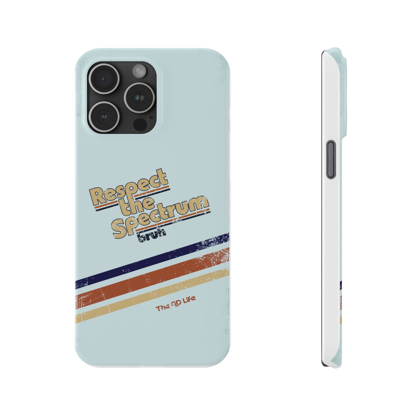 Respect The Spectrum - iPhone Case