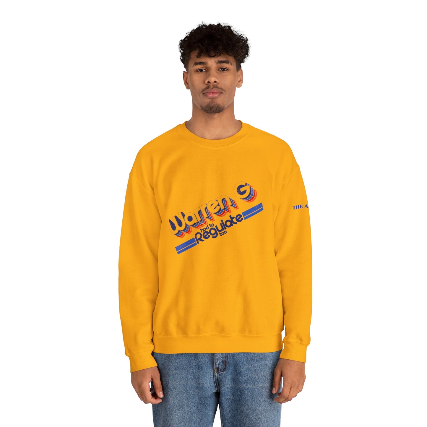 Warren G Had to Regulate Too - Adult Unisex Heavy Blend™ Crewneck Sweatshirt