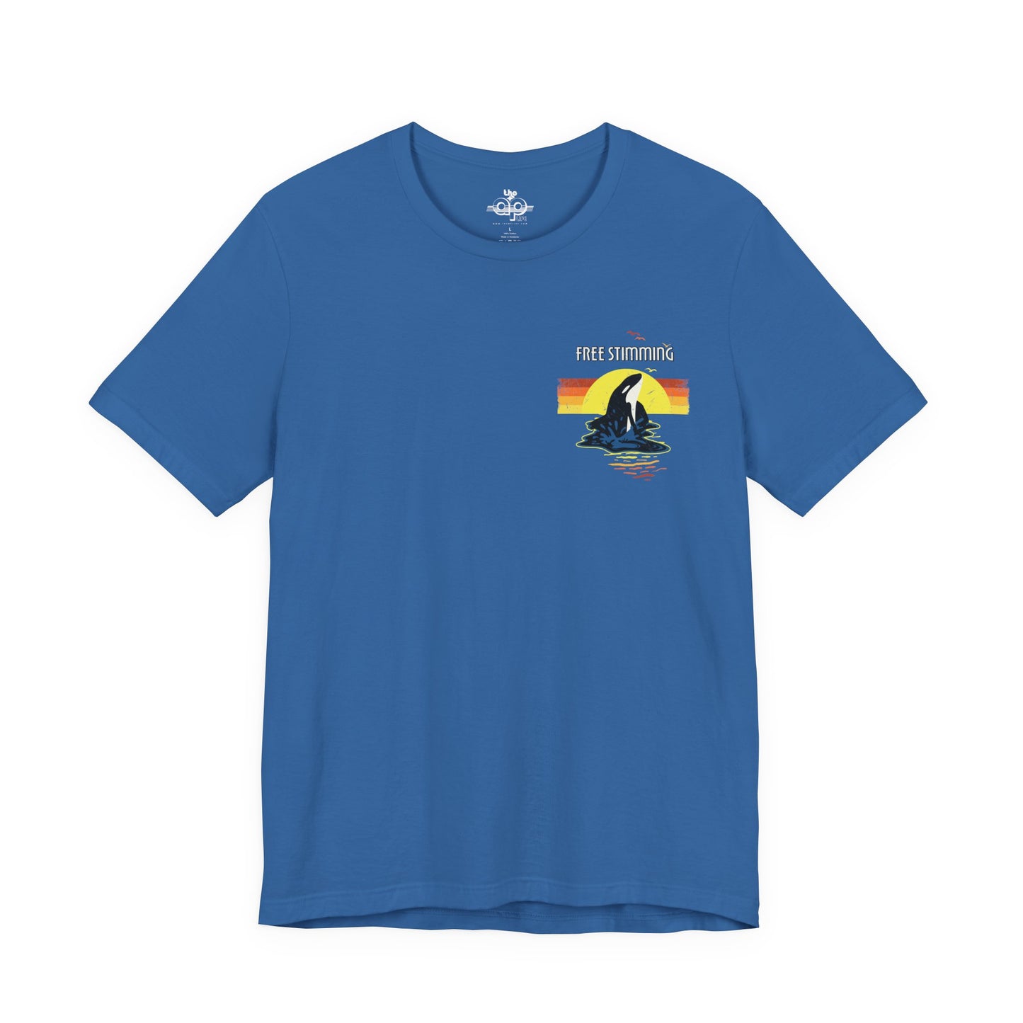 Free Stimming - Orca - Adult Unisex Jersey Short Sleeve Tee