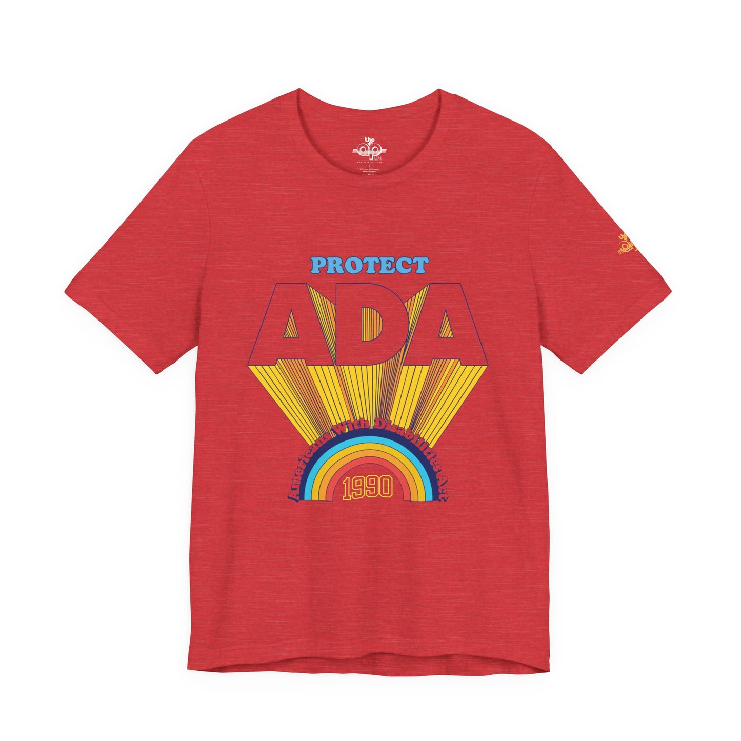 Protect ADA - Americans With Disabilities Act 1990 - Adult Unisex Jersey Short Sleeve Tee