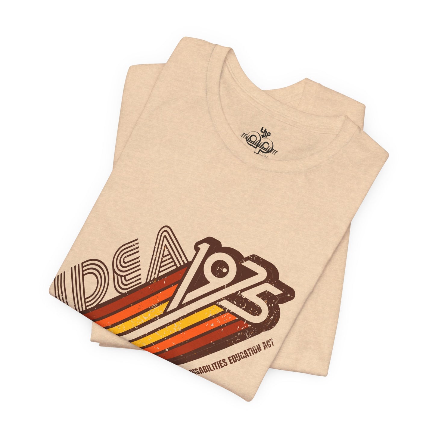 1975 IDEA - Individuals With Disabilities Education Act - Adult Unisex Jersey Short Sleeve Tee