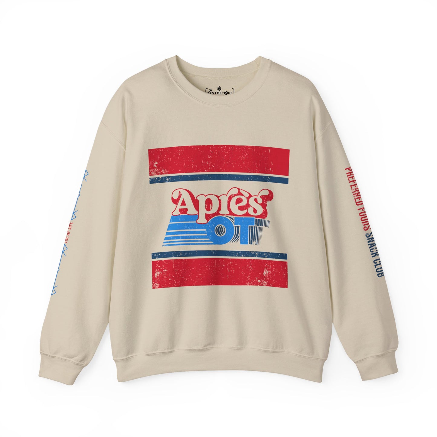 Après OT - Preferred Foods Snack Club - Adult Unisex Heavy Blend™ Crewneck Sweatshirt