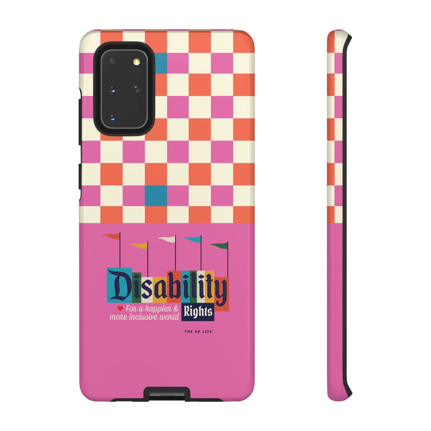 Disability Rights for a Happier & More Inclusive World - Android Phone Case for Google Pixel & Samsung Phones