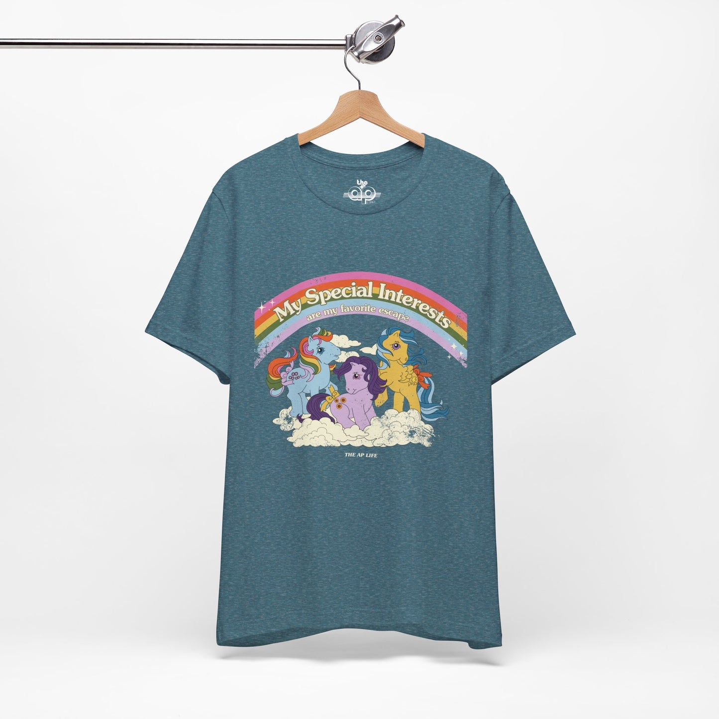 My Special Interests are my Favorite Escape - Adult Unisex Jersey Short Sleeve Tee