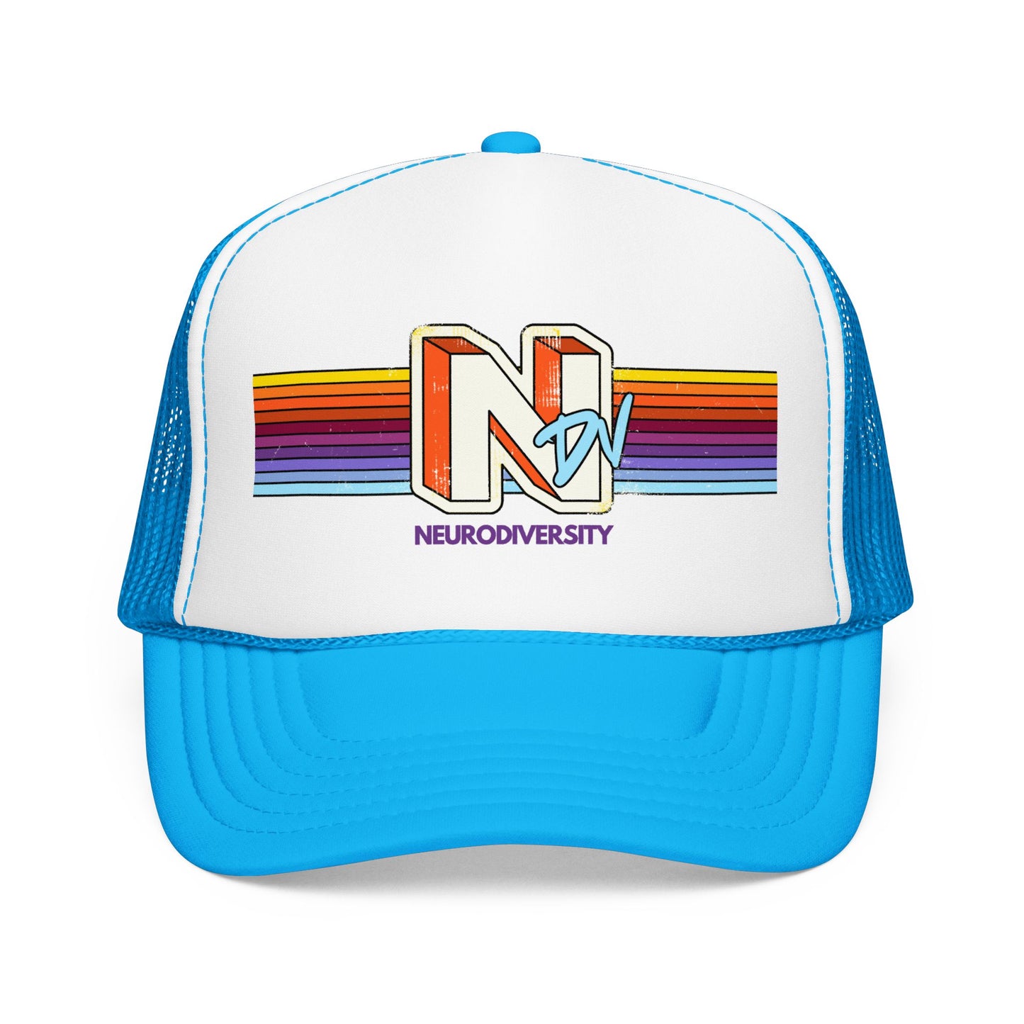 NDV - Neurodiversity - Adult Unisex Foam Trucker Hat