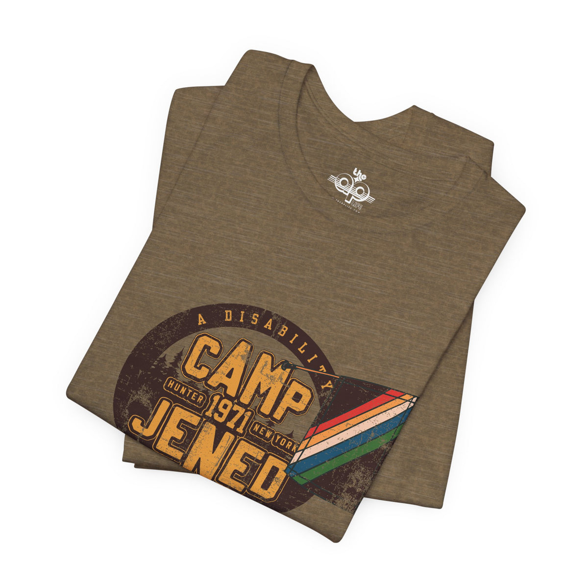 Camp Jened 1971 - A Disability Revolution - Adult Unisex Jersey Short Sleeve Tee