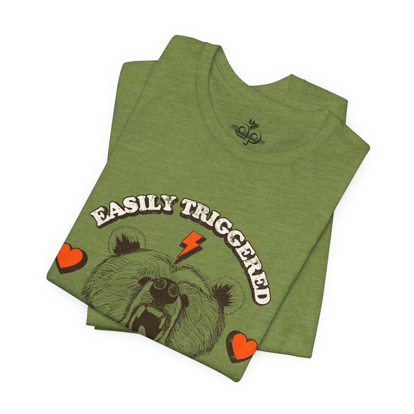 Easily Triggered But Still Likes to Cuddle - Adult Unisex Jersey Short Sleeve Tee
