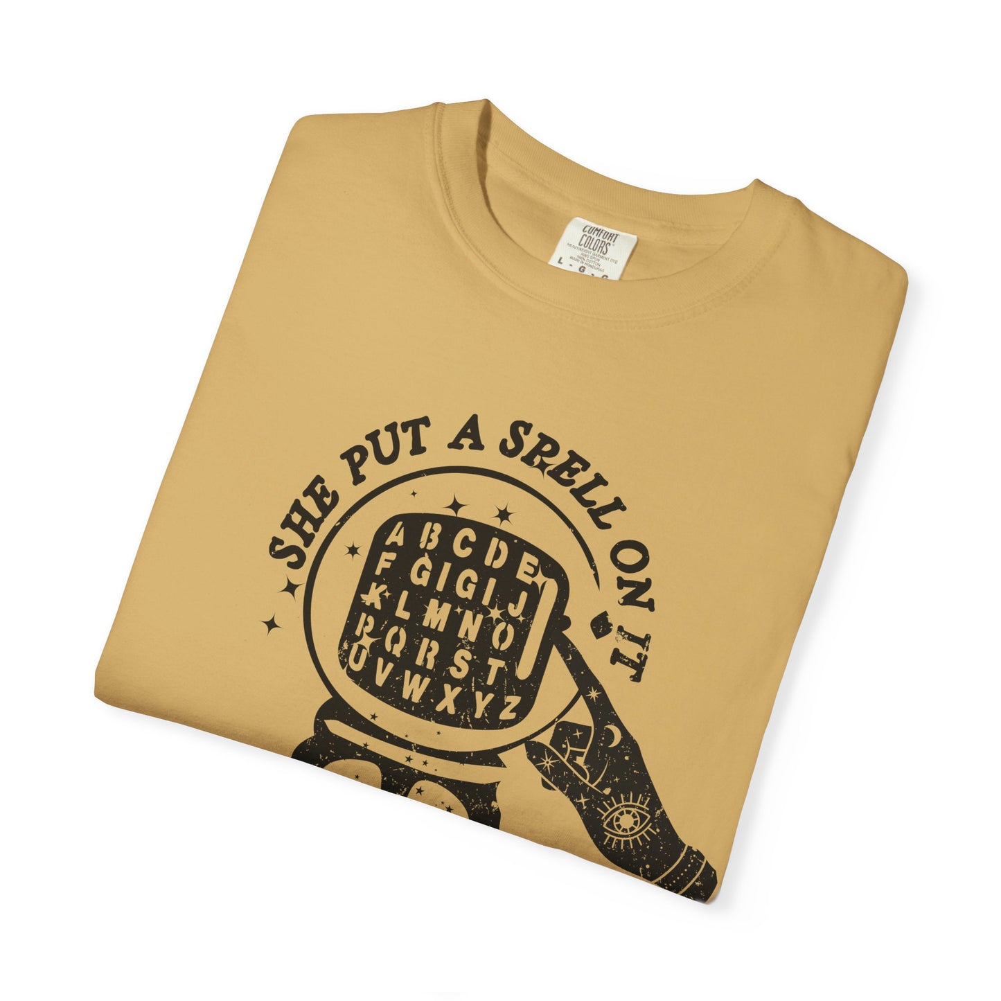 She Put a Spell on it - The Gigi Board - Adult Unisex Tee - Watch Gigi Spell Fundraiser