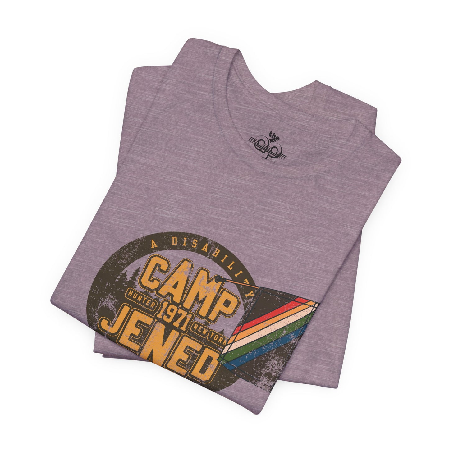 Camp Jened 1971 - A Disability Revolution - Adult Unisex Jersey Short Sleeve Tee