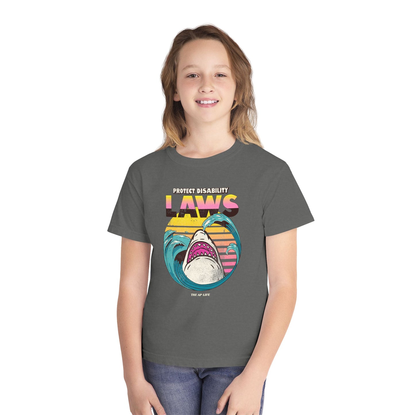 Protect Disability Laws - Unisex Youth Midweight Tee