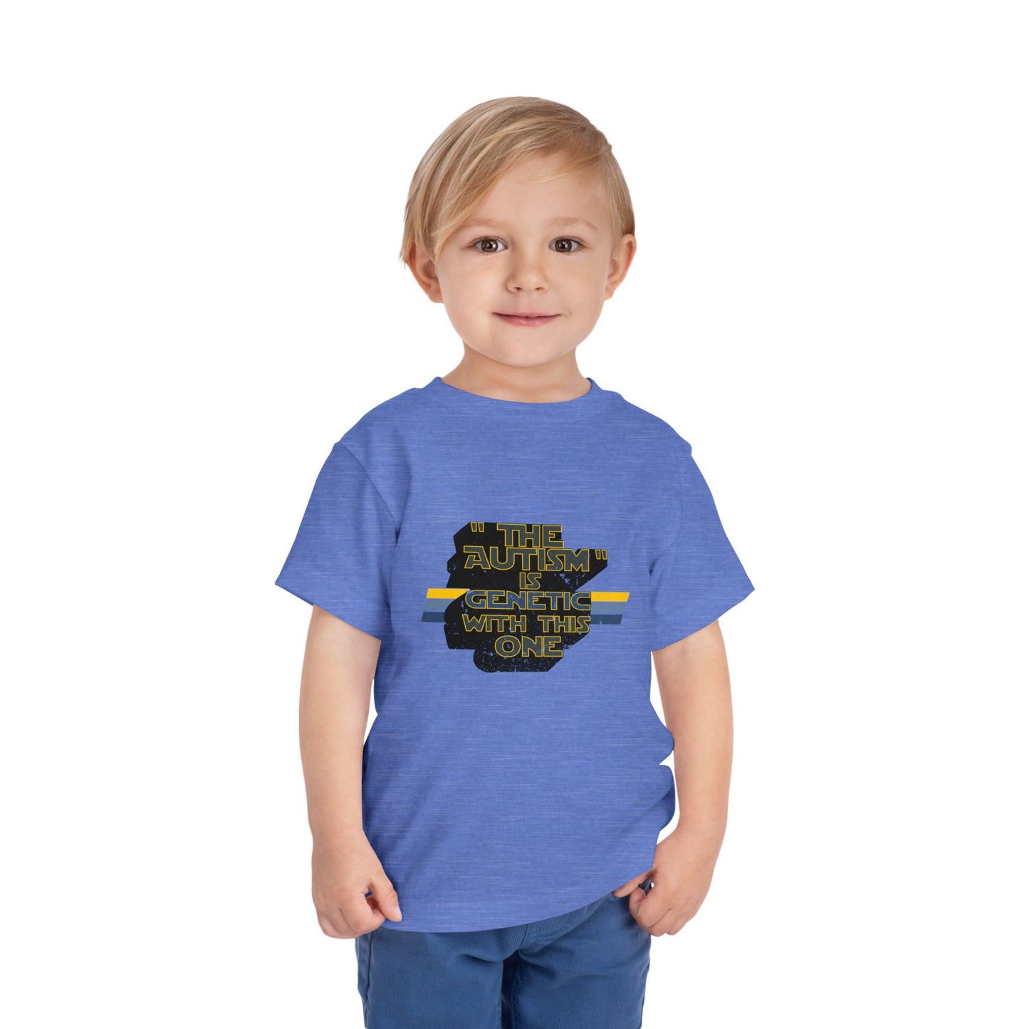 "The Autism" is Genetic with This One - Toddler Unisex Tee