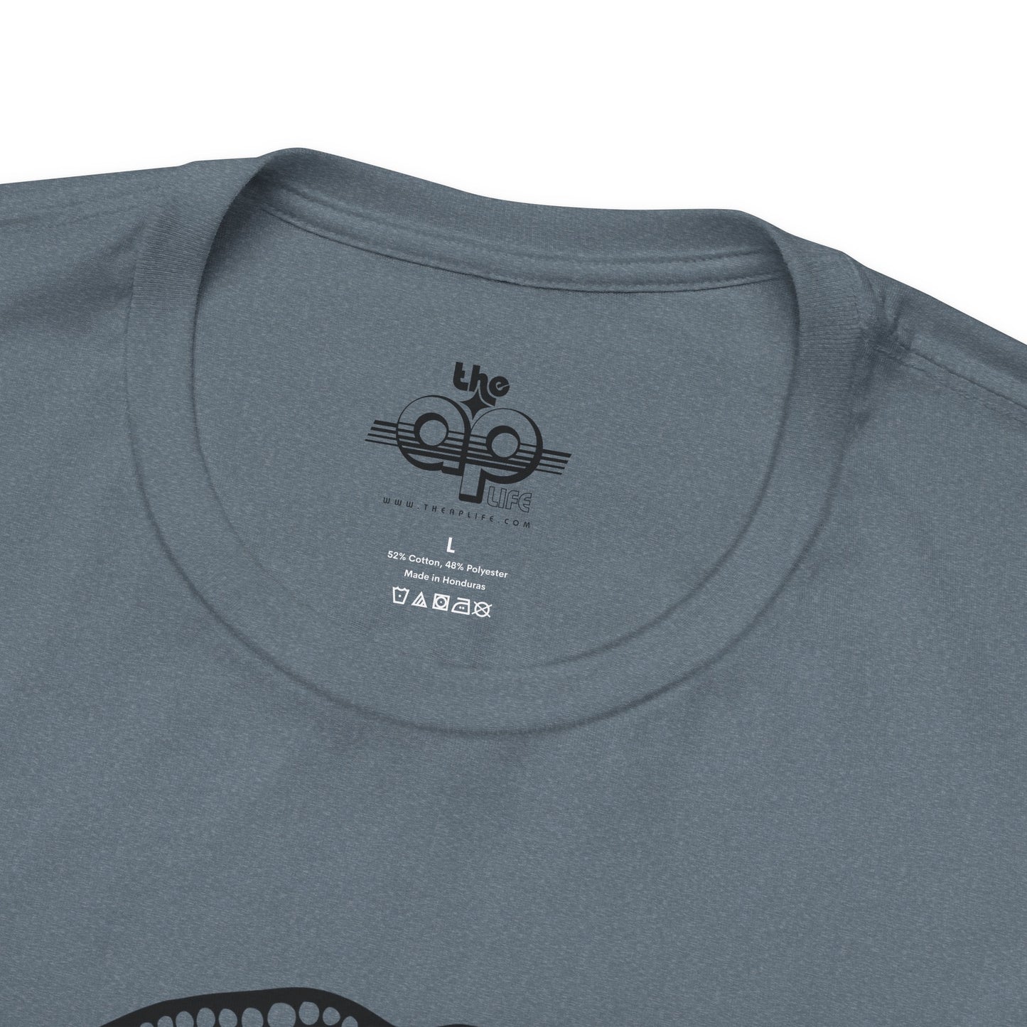 Not A Hugger - Adult Unisex Jersey Short Sleeve Tee - Tuned Out Supply + The AP Life Collab