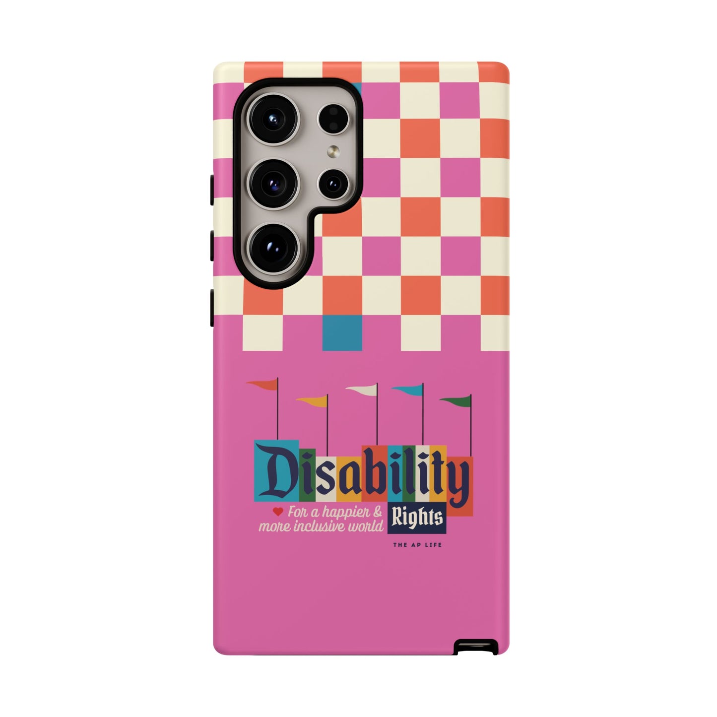 Disability Rights for a Happier & More Inclusive World - Android Phone Case for Google Pixel & Samsung Phones