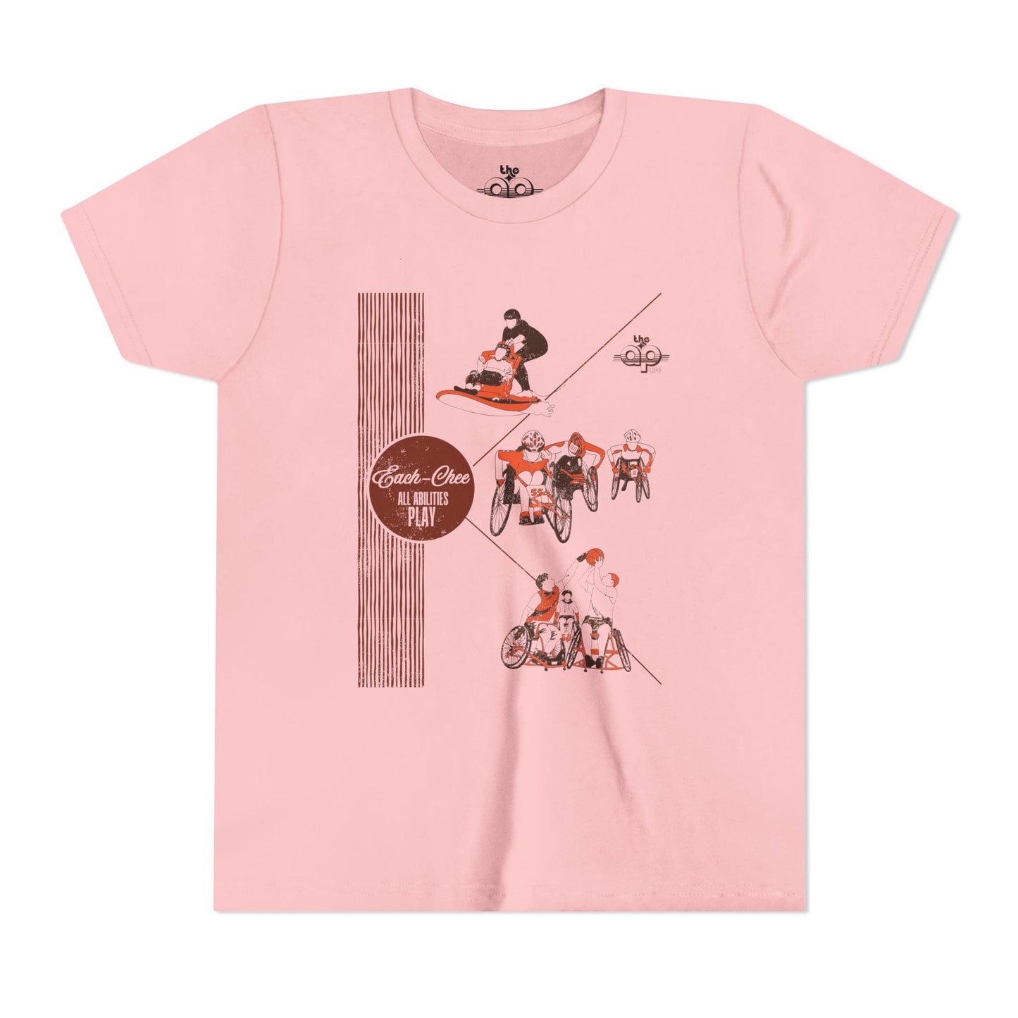 Each-Chee - All Abilities Play - Unisex Youth Short Sleeve Tee