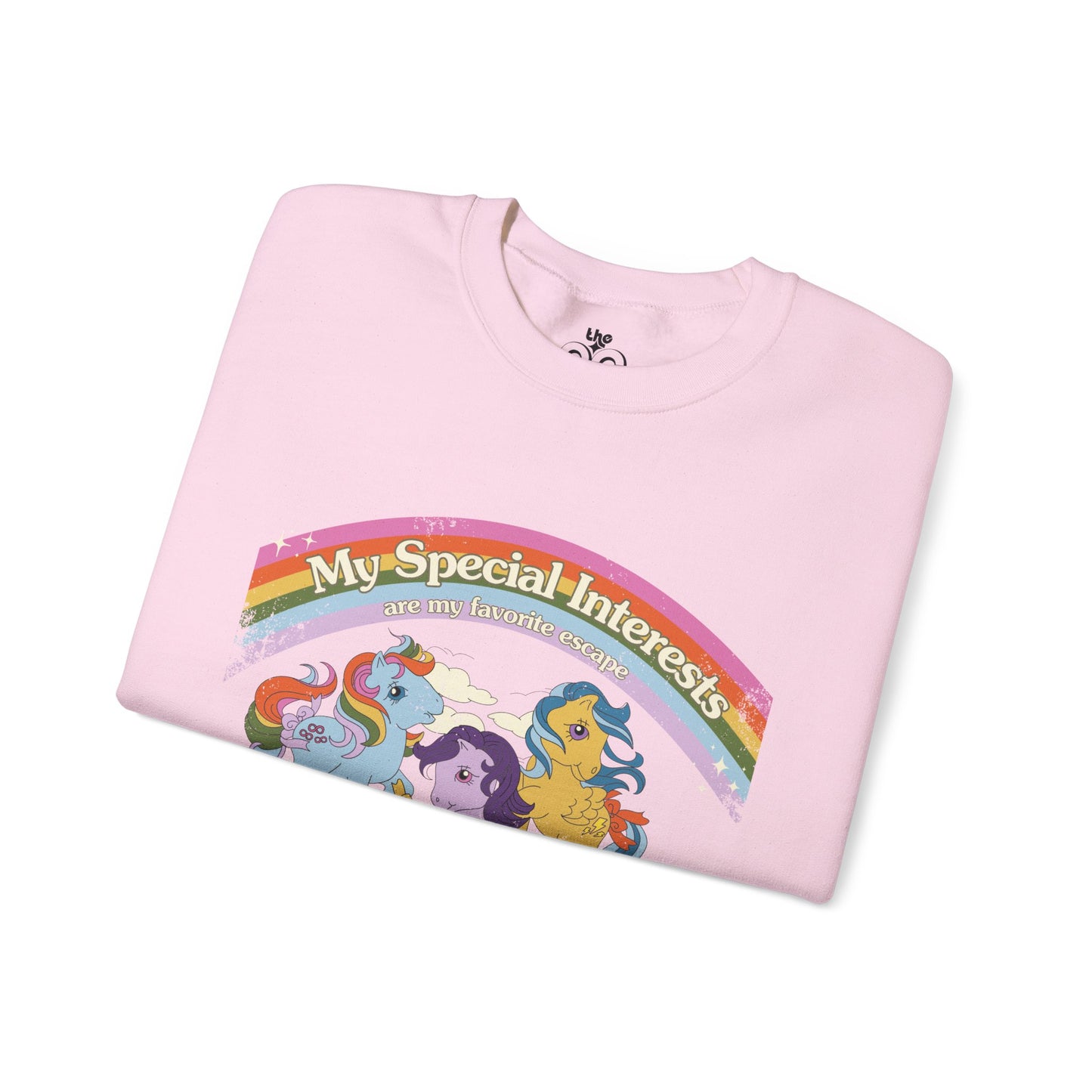 My Special Interests are my Favorite Escape - Adult Unisex Heavy Blend™ Crewneck Sweatshirt