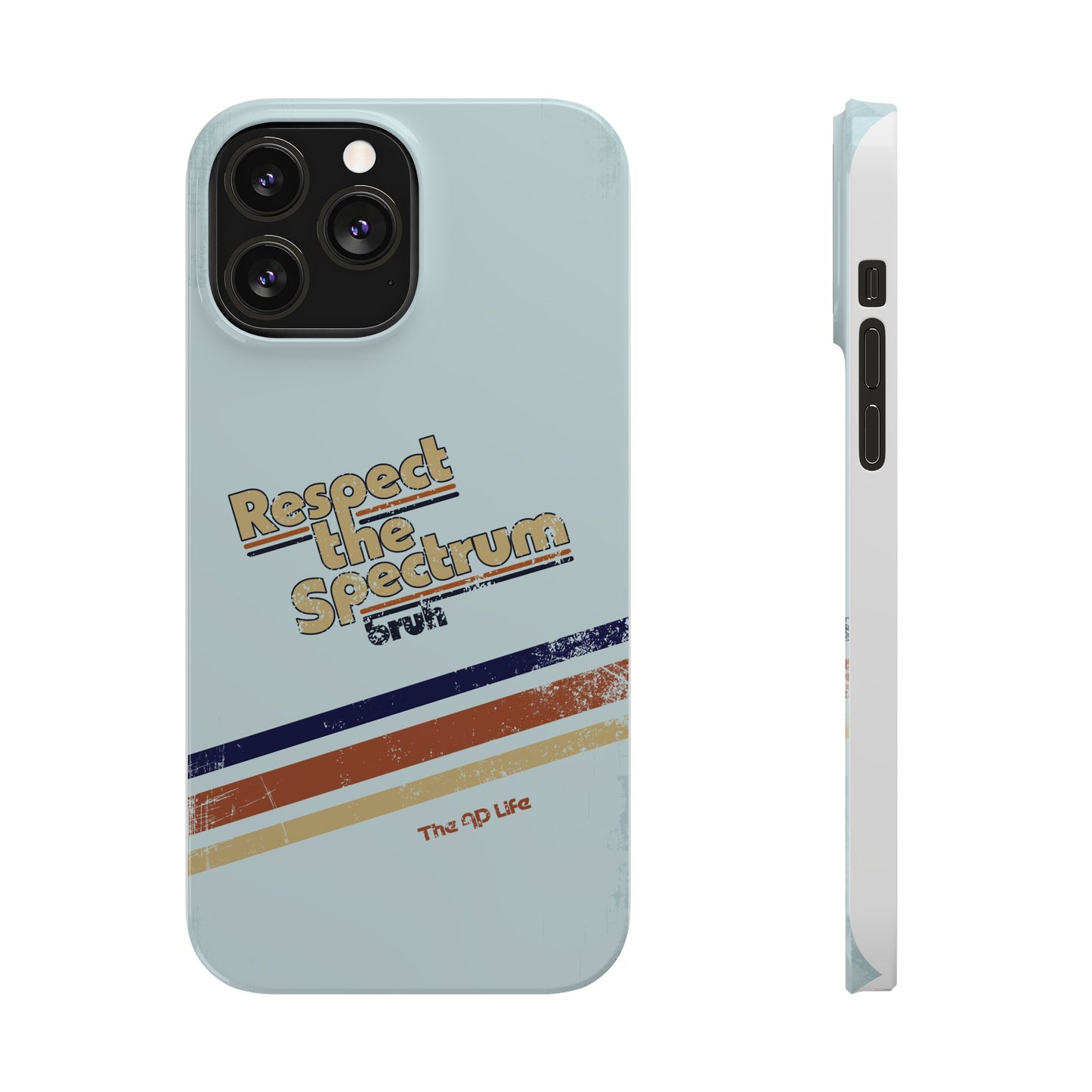 Respect The Spectrum - iPhone Case