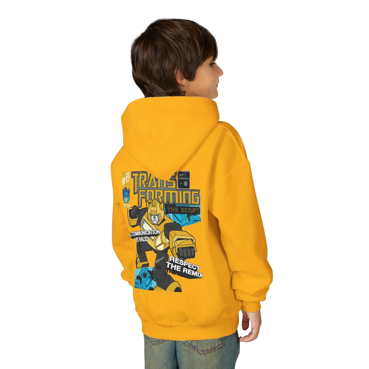 Transforming the Script - Gestalt Language Processing - Youth Unisex Hoodie
