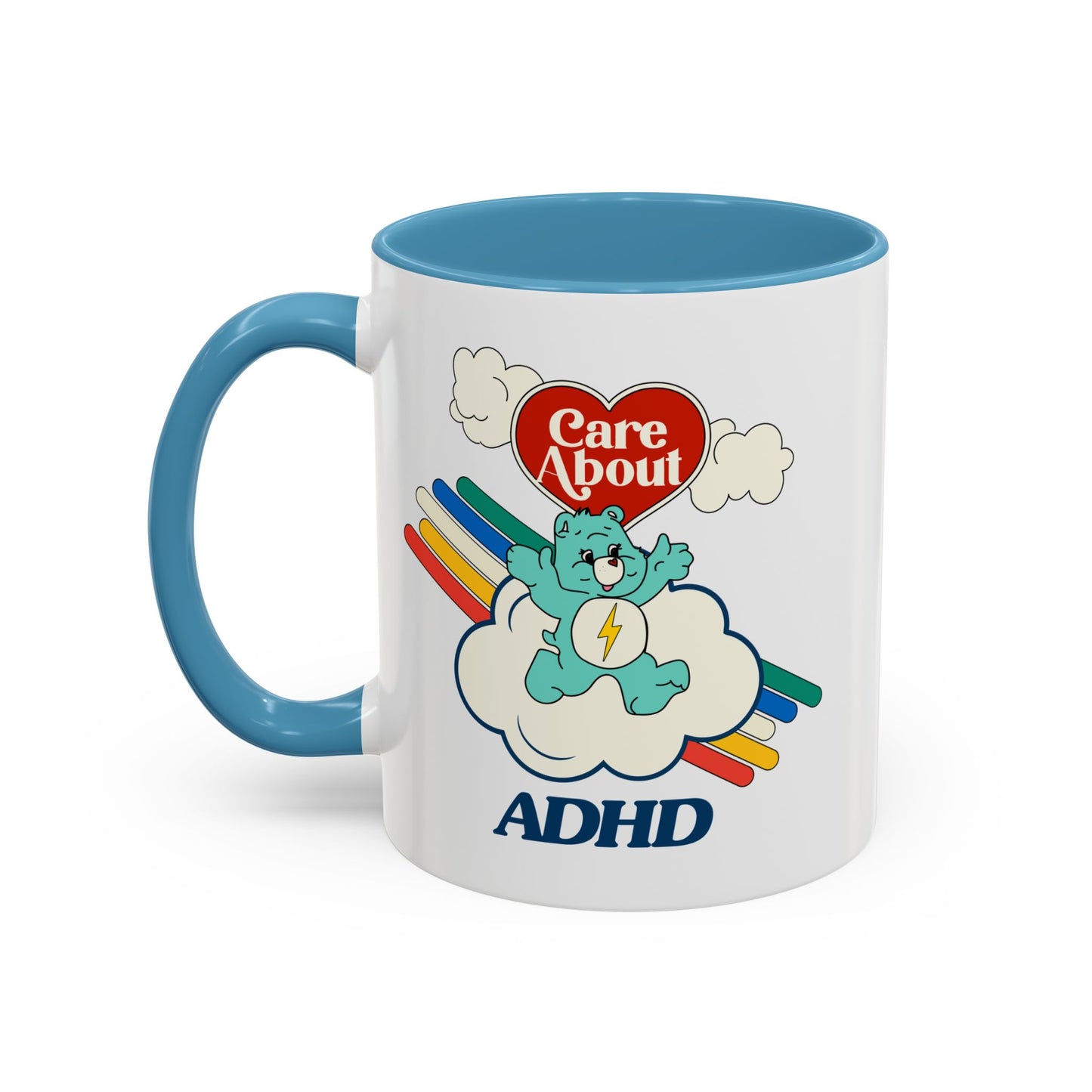 Care About ADHD - Disability Rights Accent Coffee Mug (11, 15oz)
