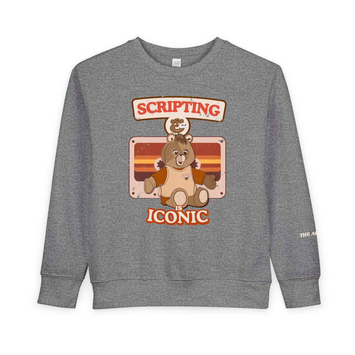 Scripting is Iconic - GLP - Teddy RecSpin - Kids' Unisex Sweatshirt