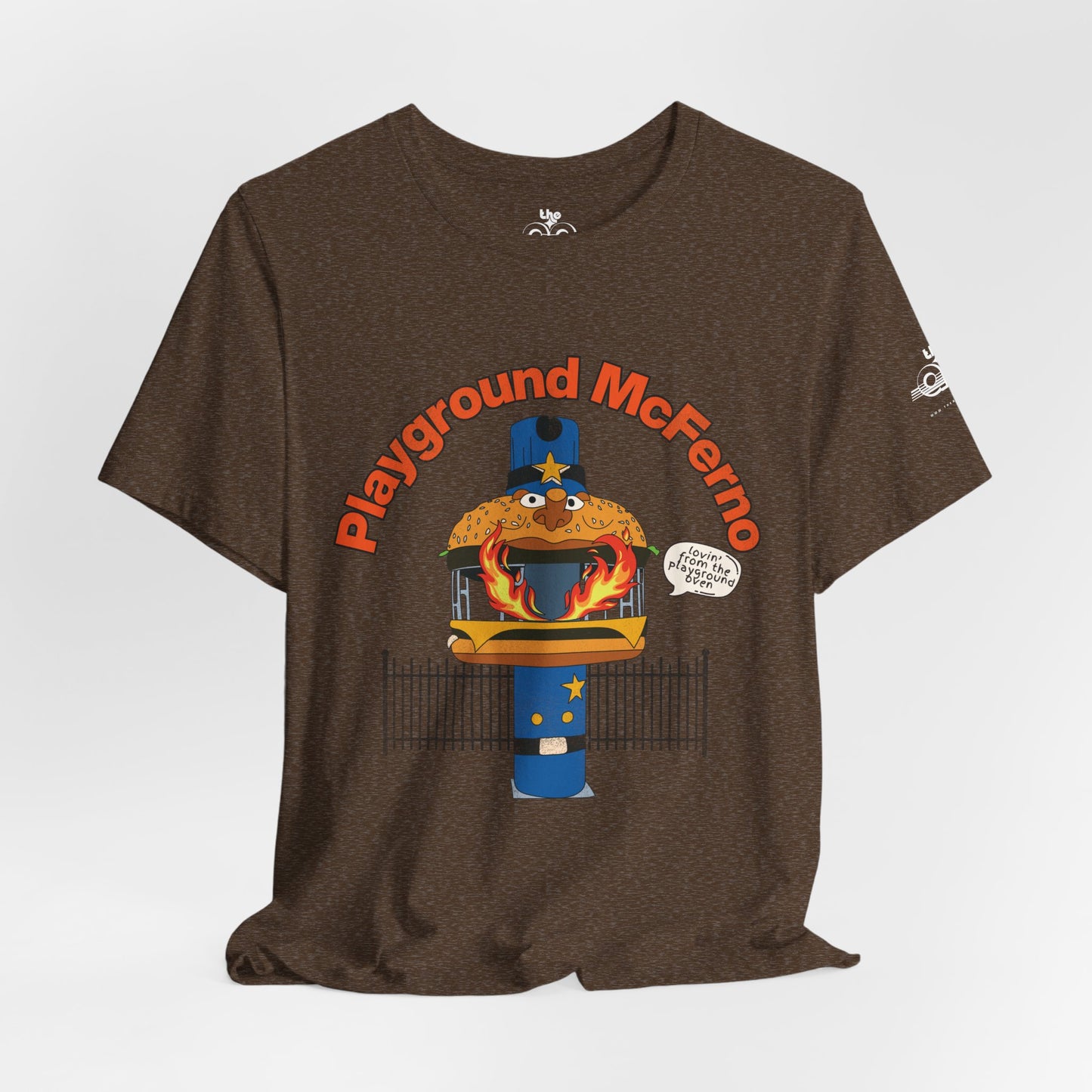 Playground McFerno - Lovin' From the Playground Oven - Adult Unisex Jersey Short Sleeve Tee