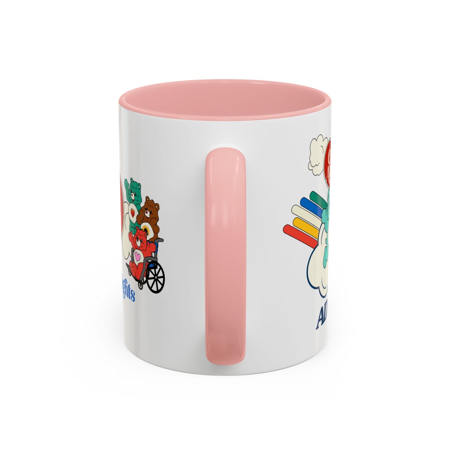 Care About ADHD - Disability Rights Accent Coffee Mug (11, 15oz)