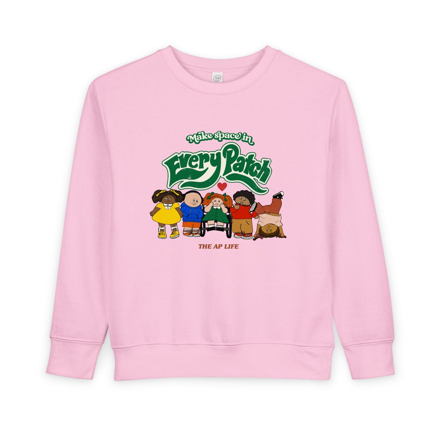 Make Space in Every Patch - Inclusion Matters - Toddler Sweatshirt