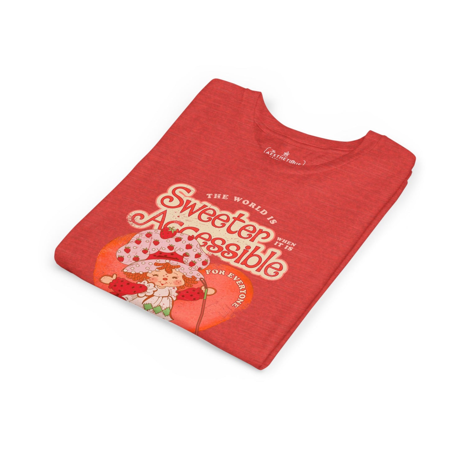 The World is Sweeter, when it is Accessible for Everyone - Youth Unisex Short Sleeve Tee