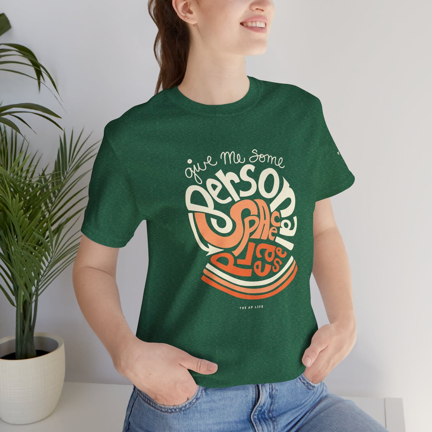 Give Me Some Personal Space Please - Sensory - Adult Unisex Jersey Tee