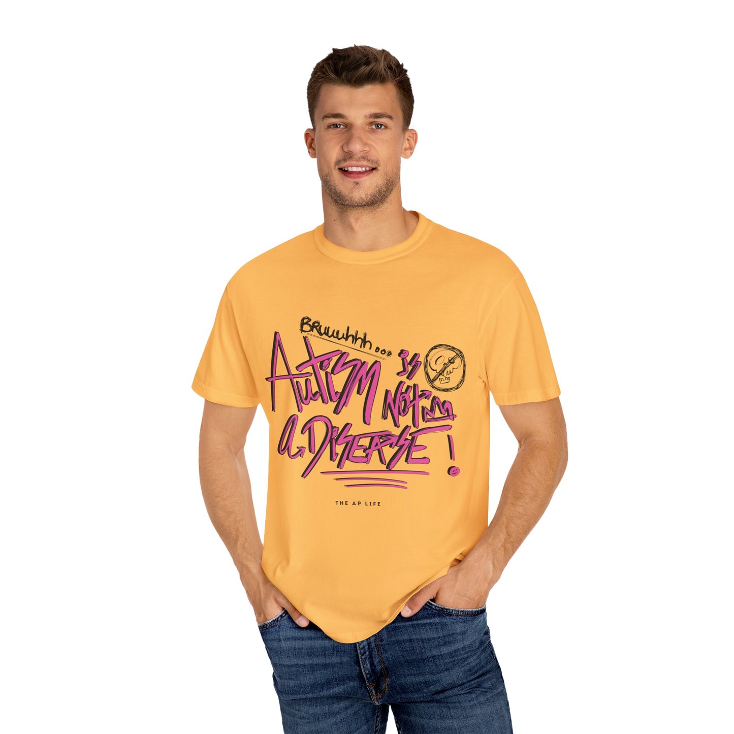 Bruh. Autism is not a Disease - Adult Unisex Cotton Tee