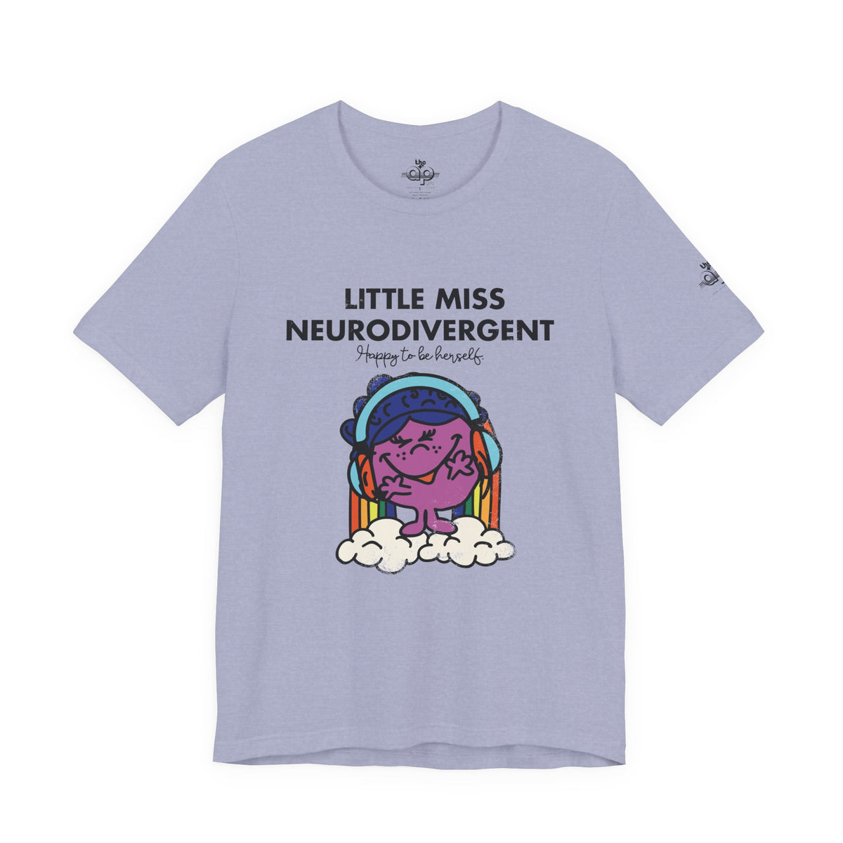 Little Miss Neurodivergent -Adult Unisex Jersey Short Sleeve Tee