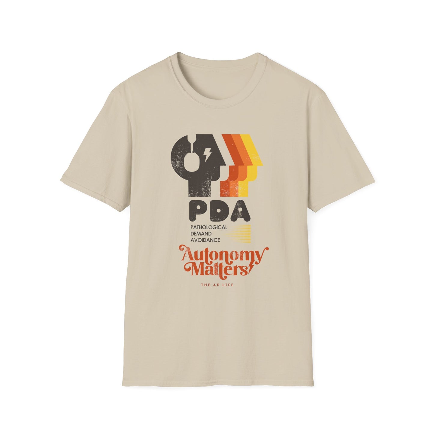 PDA - Pathological Demand Avoidance - Autonomy Matters - Unisex Softstyle T-Shirt