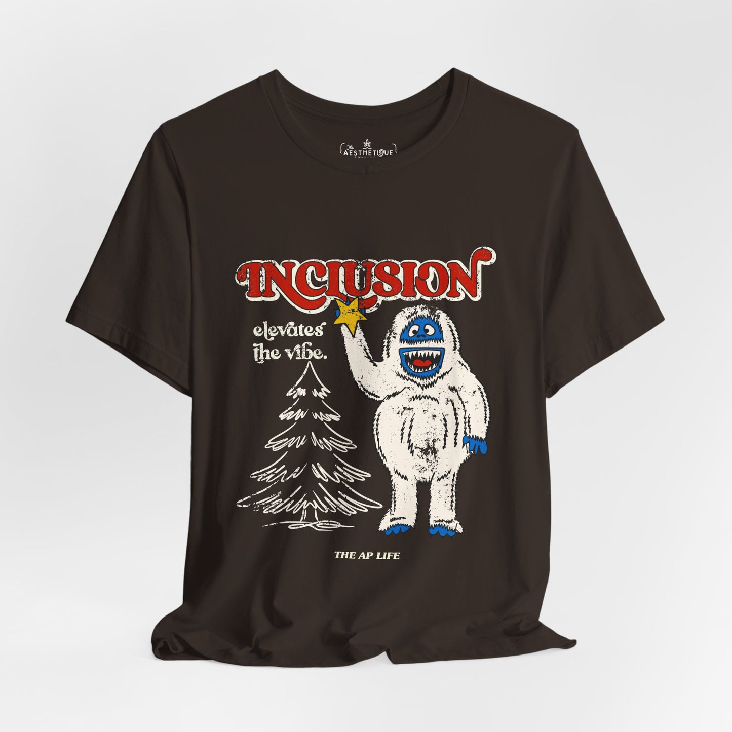 Inclusions Elevates the Vibe - Bumble - Adult Unisex Jersey Tee (Ships Internationally)