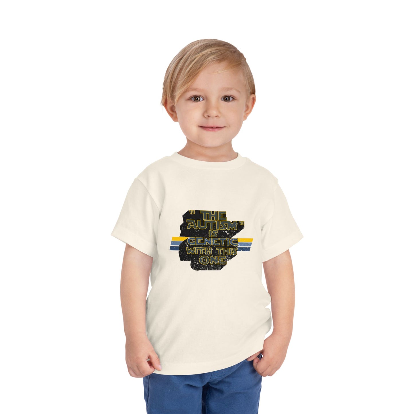 "The Autism" is Genetic with This One - Toddler Unisex Tee