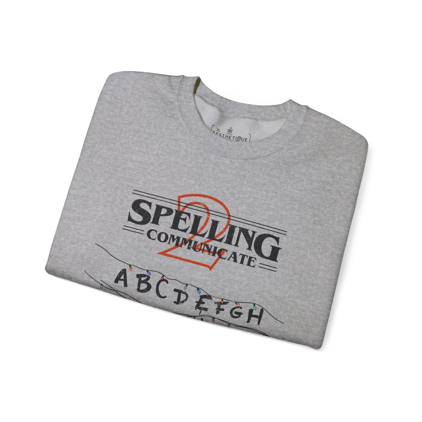 Spelling to Communicate - S2C - Adult Unisex Heavy Blend™ Crewneck Sweatshirt