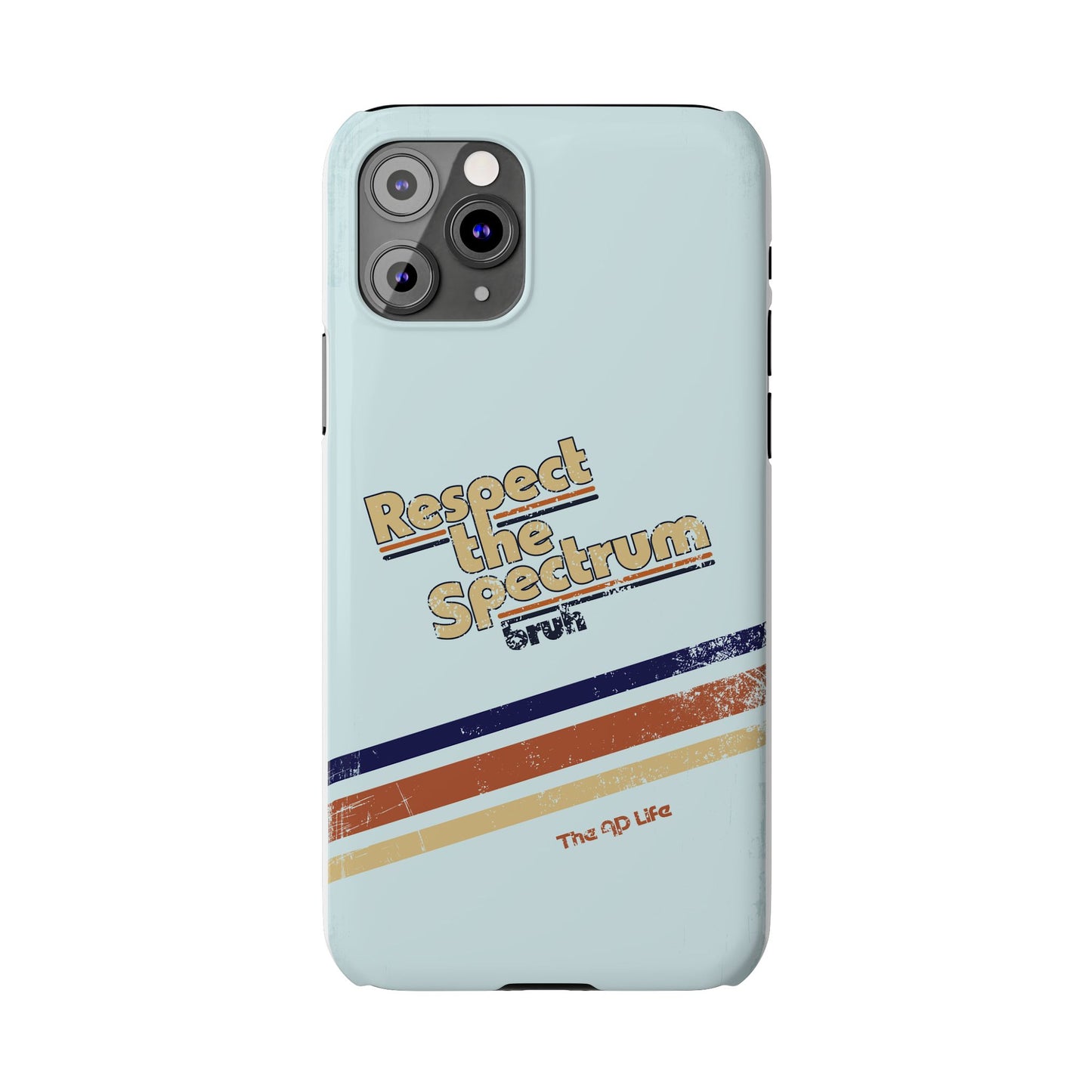 Respect The Spectrum - iPhone Case