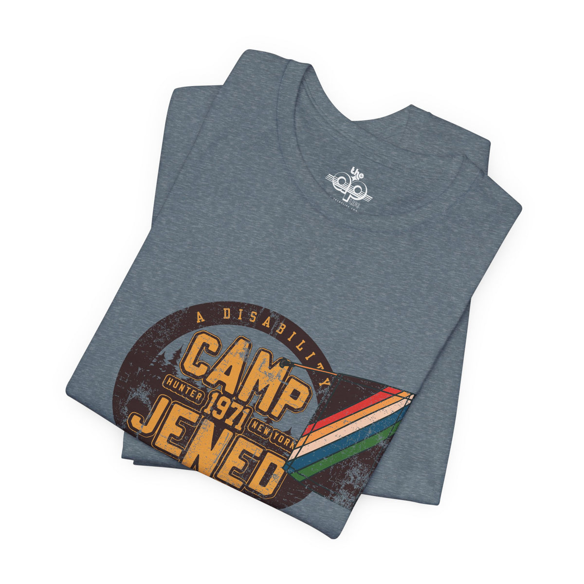 Camp Jened 1971 - A Disability Revolution - Adult Unisex Jersey Short Sleeve Tee