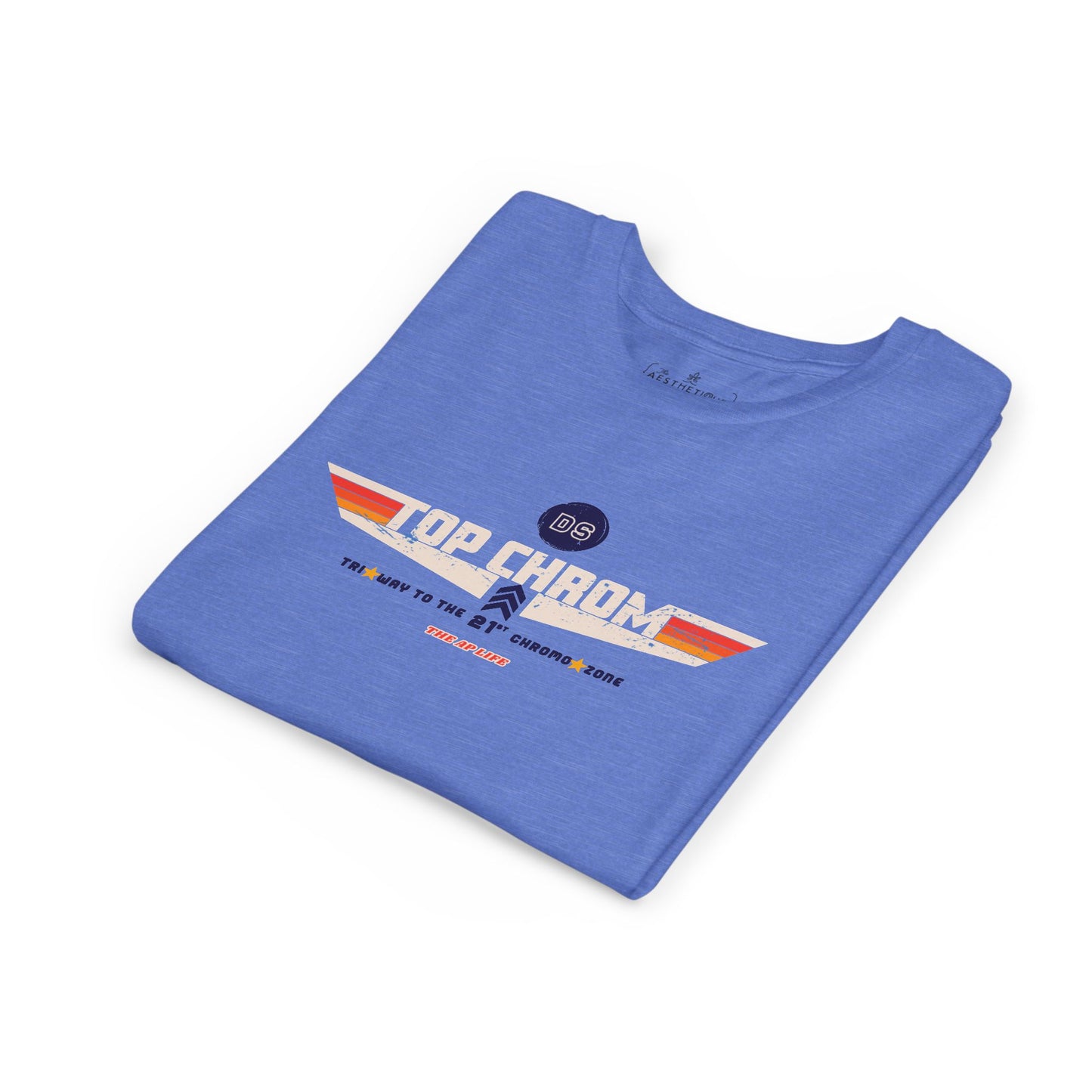 Top Chrom Highway to the Chromo-Zone DS Awareness - Youth Unisex Jersey Tee