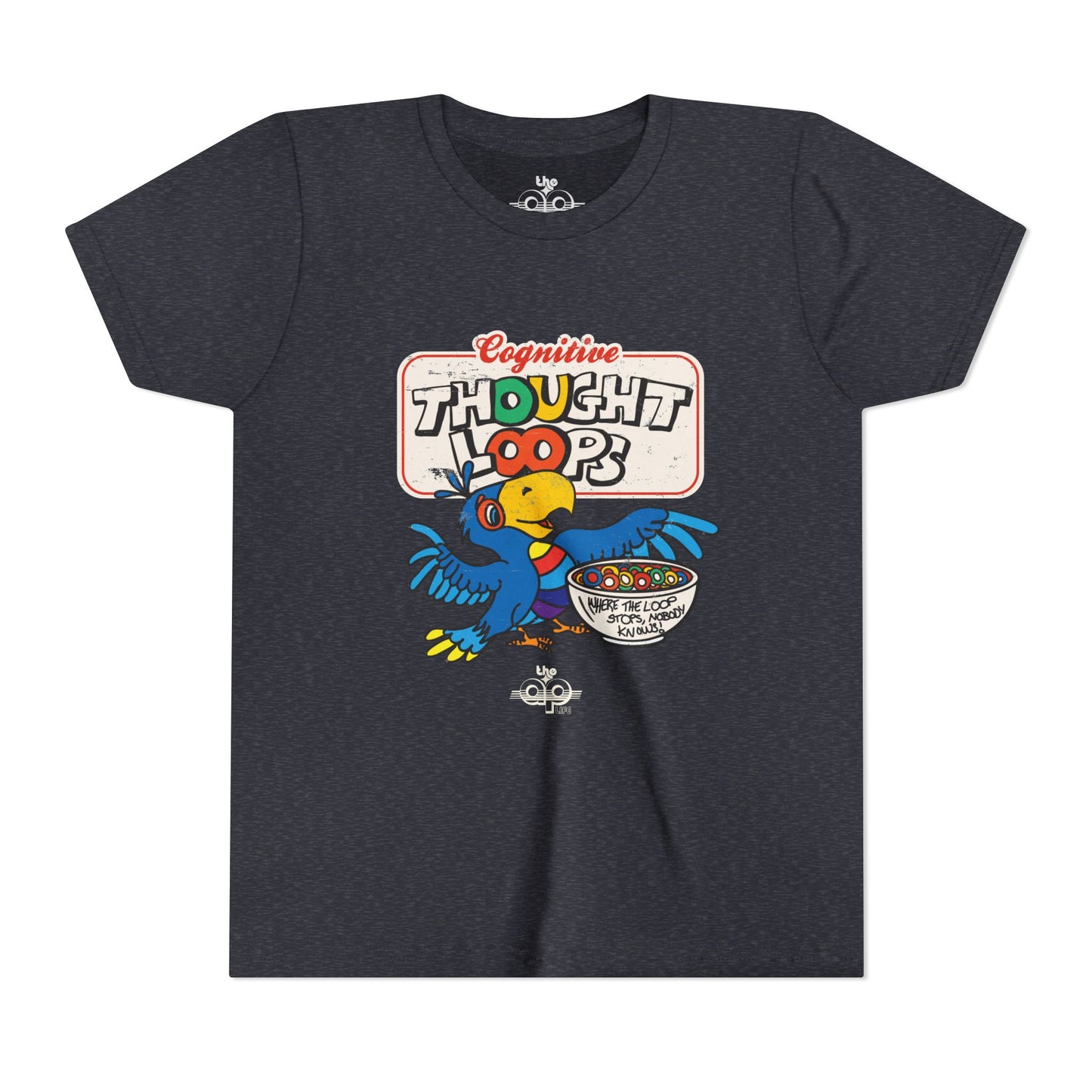Cognitive Thought Loops - Where the Loop Stops, Nobody Knows - Unisex Youth Short Sleeve Tee