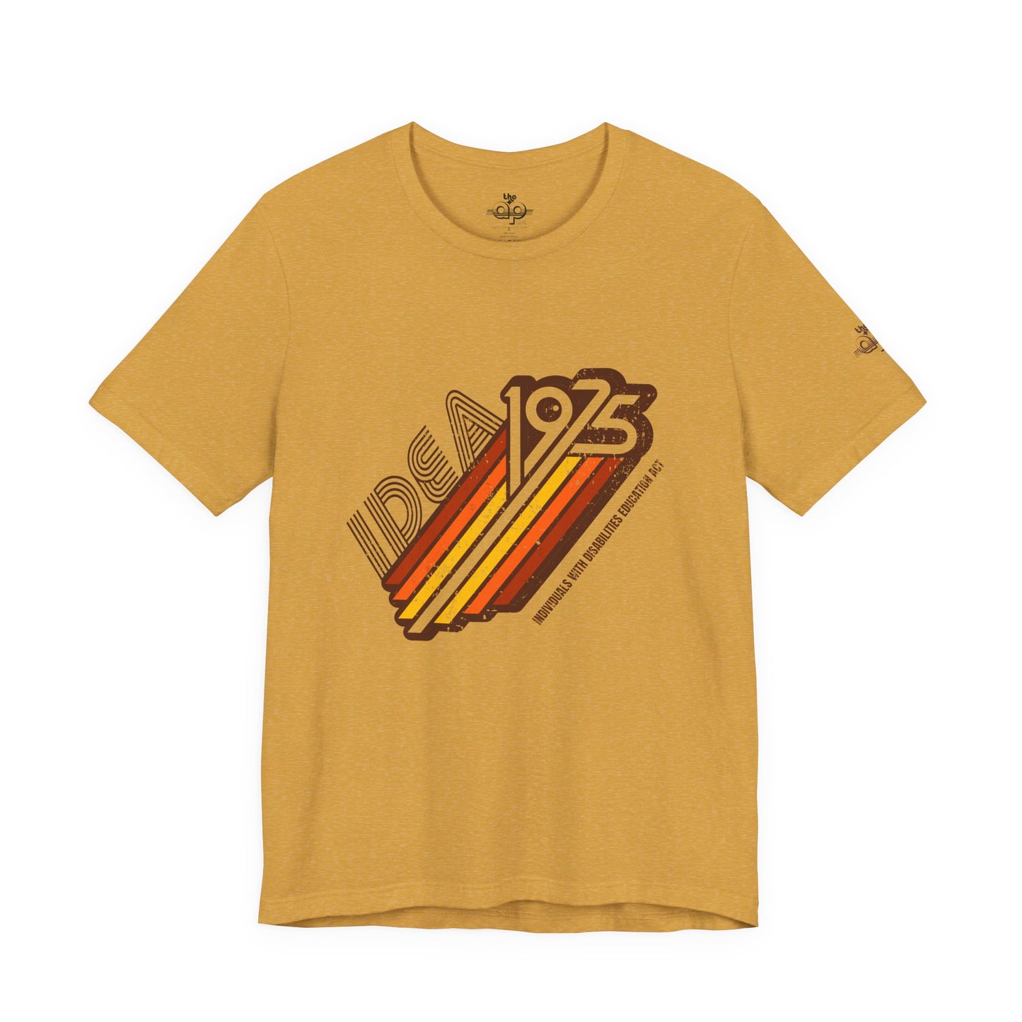 1975 IDEA - Individuals With Disabilities Education Act - Adult Unisex Jersey Short Sleeve Tee