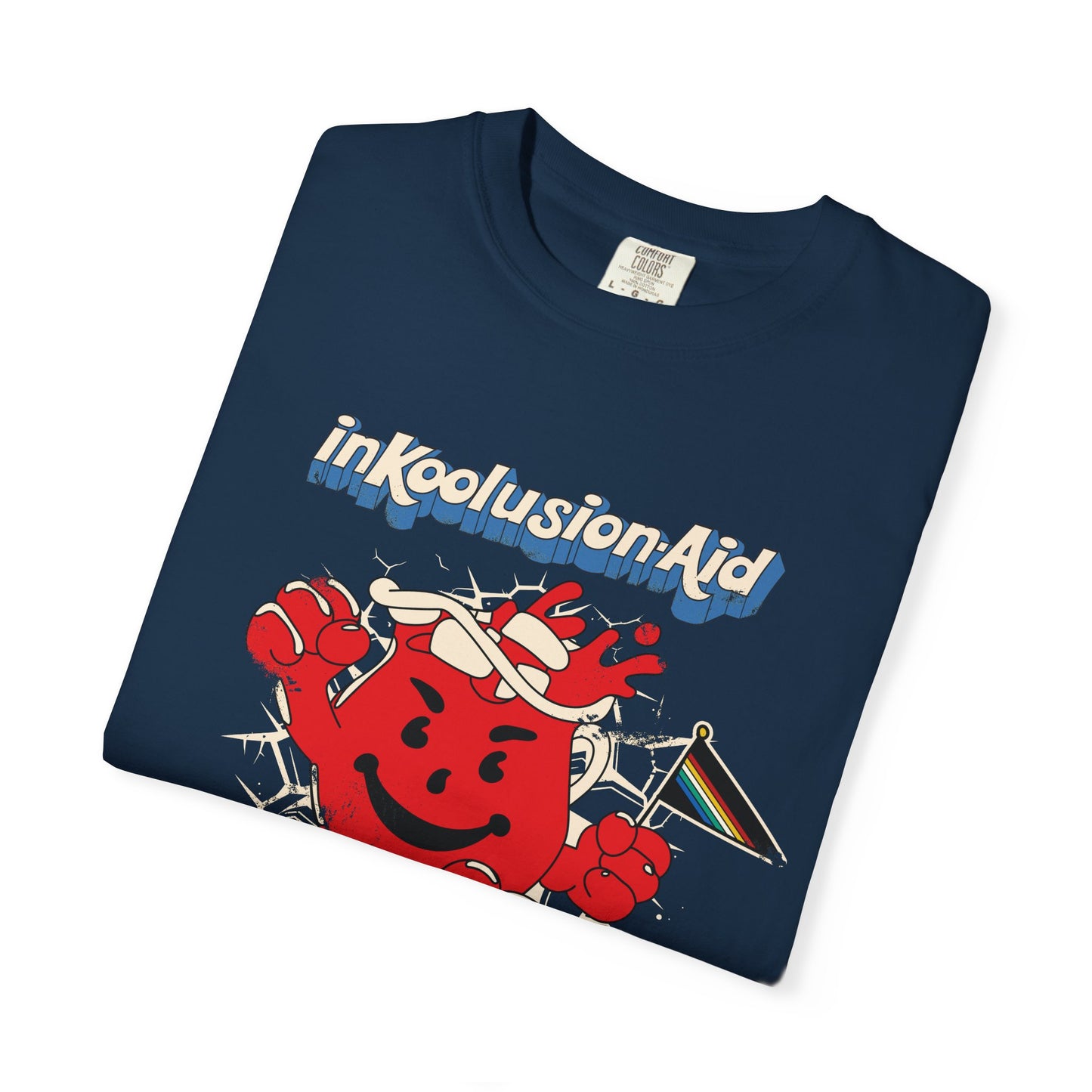 InKoolusion Aid - Breaking Down Barriers to Accessibility & Acceptance - Unisex Garment-Dyed T-shirt