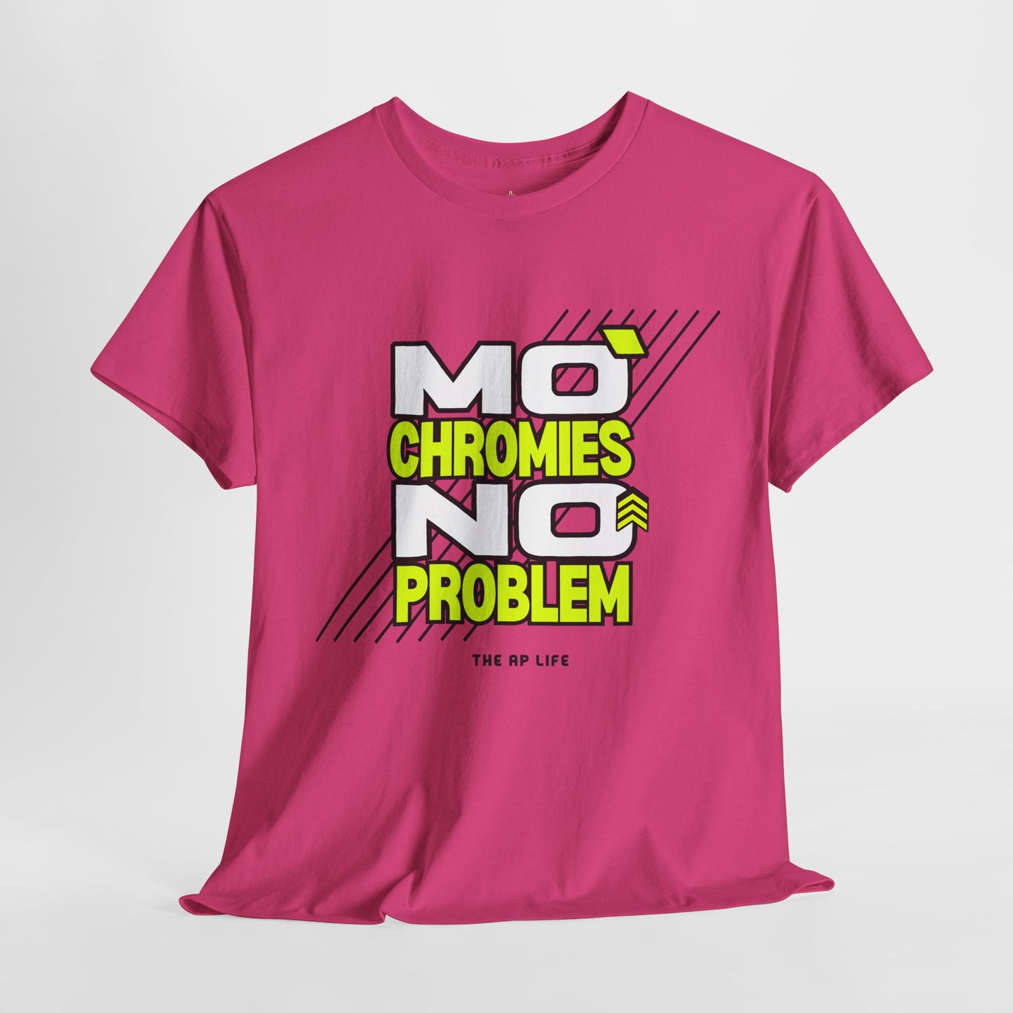 Mo' Chromies, No Problem DS Awareness - Adult Unisex Heavy Cotton Tee