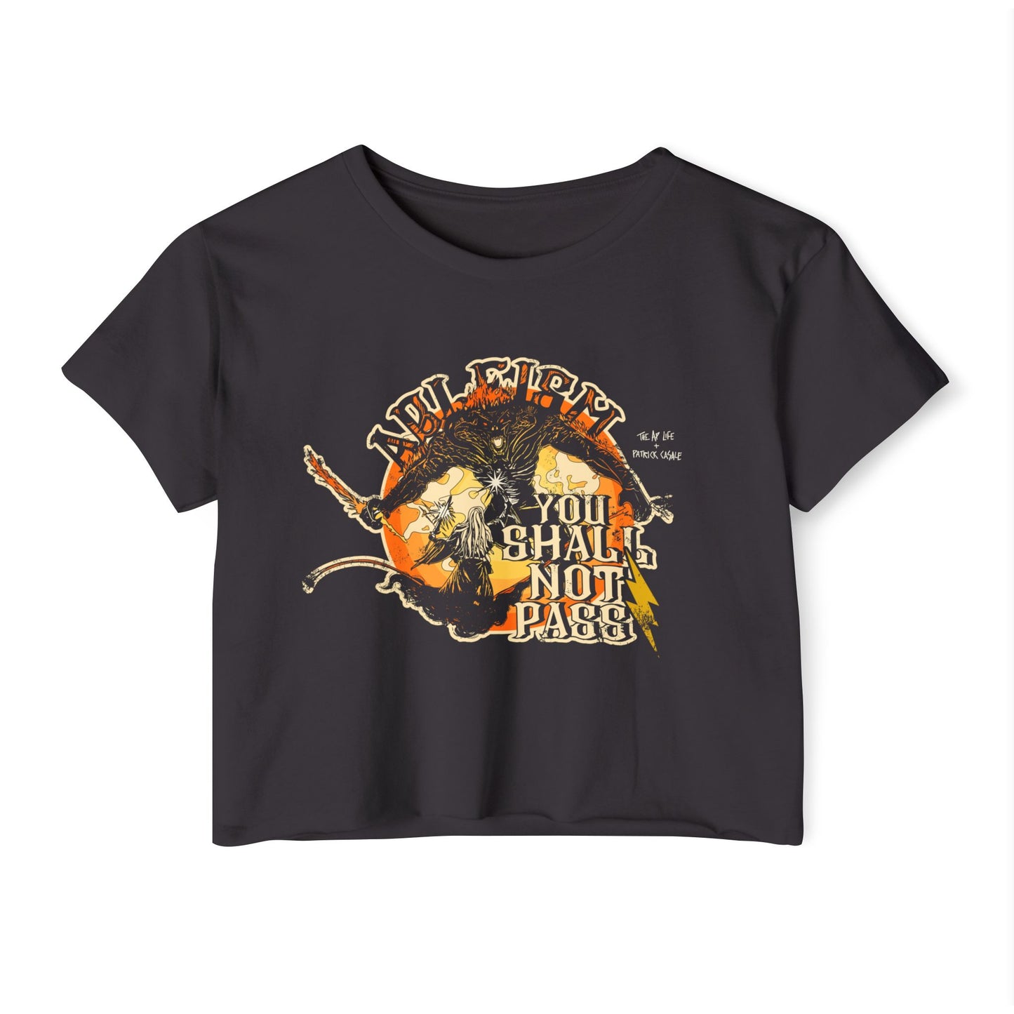 Ableism - You Shall Not Pass - LOTR - Women's Crop Top Tee