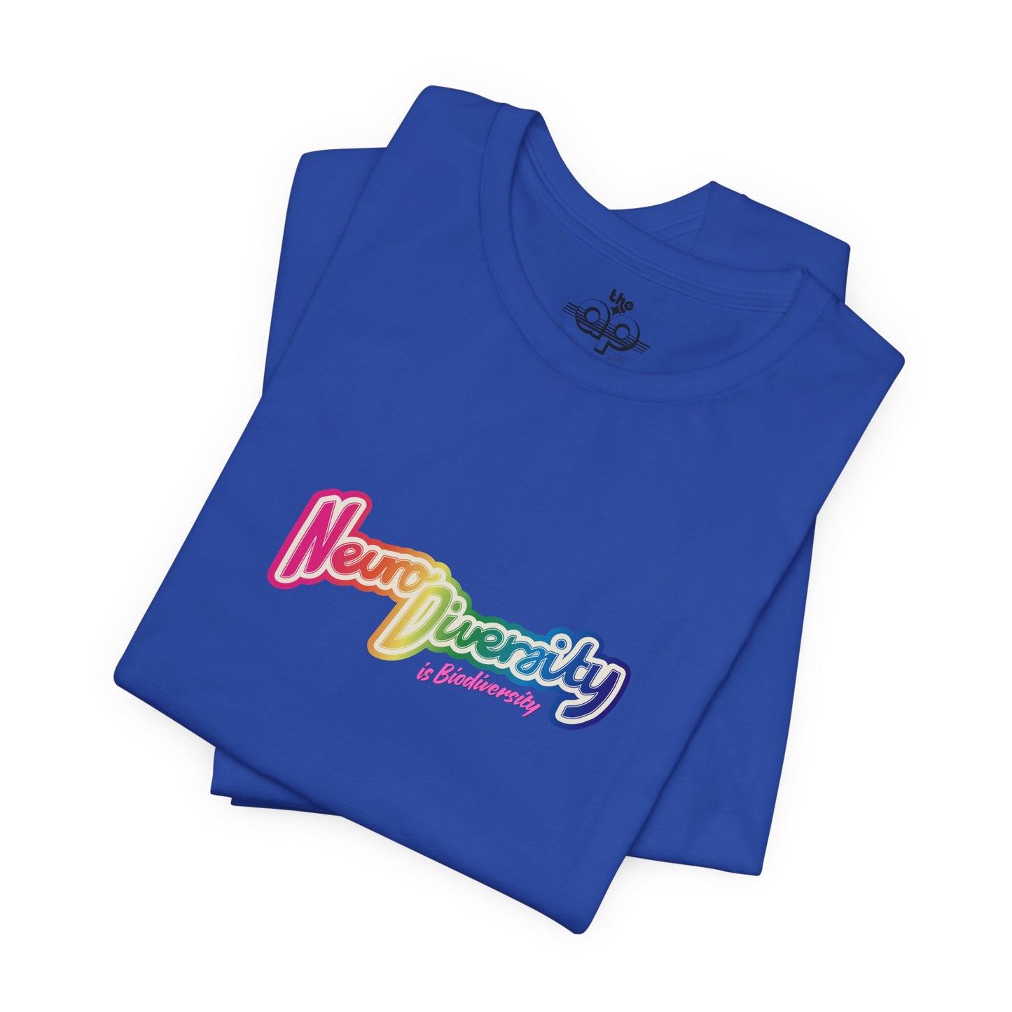 Neurodiversity is Biodiversity - Adult Unisex Jersey Short Sleeve Tee
