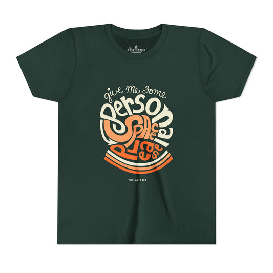 Give Me Some Personal Space - Sensory - Youth Unisex Jersey Tee